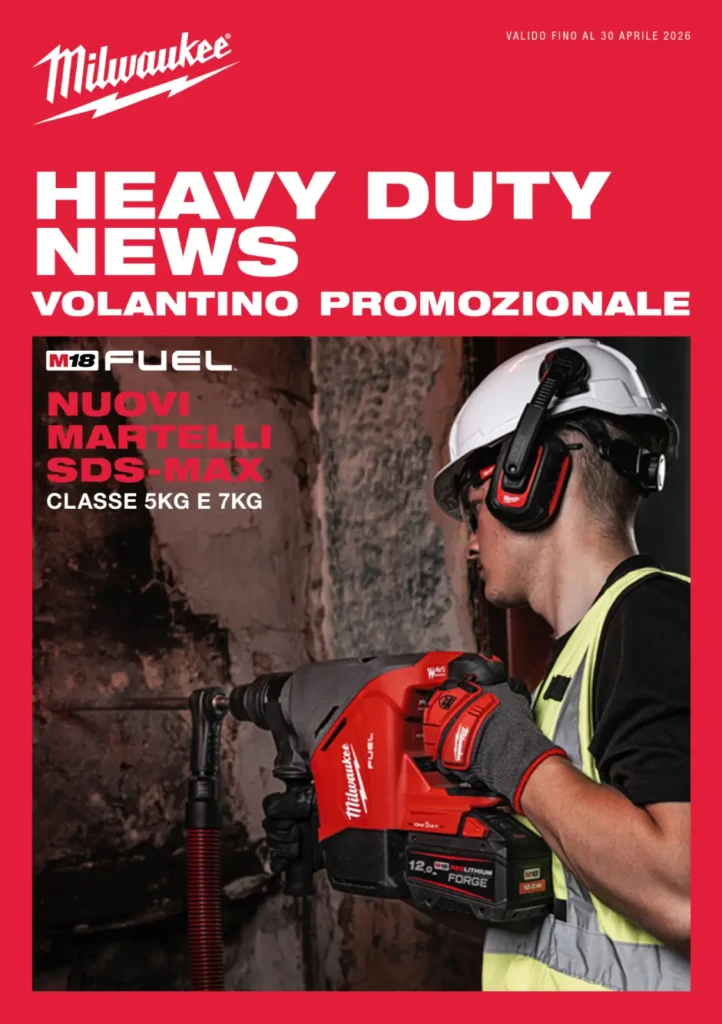 Volantino offerte Milwaukee 2026