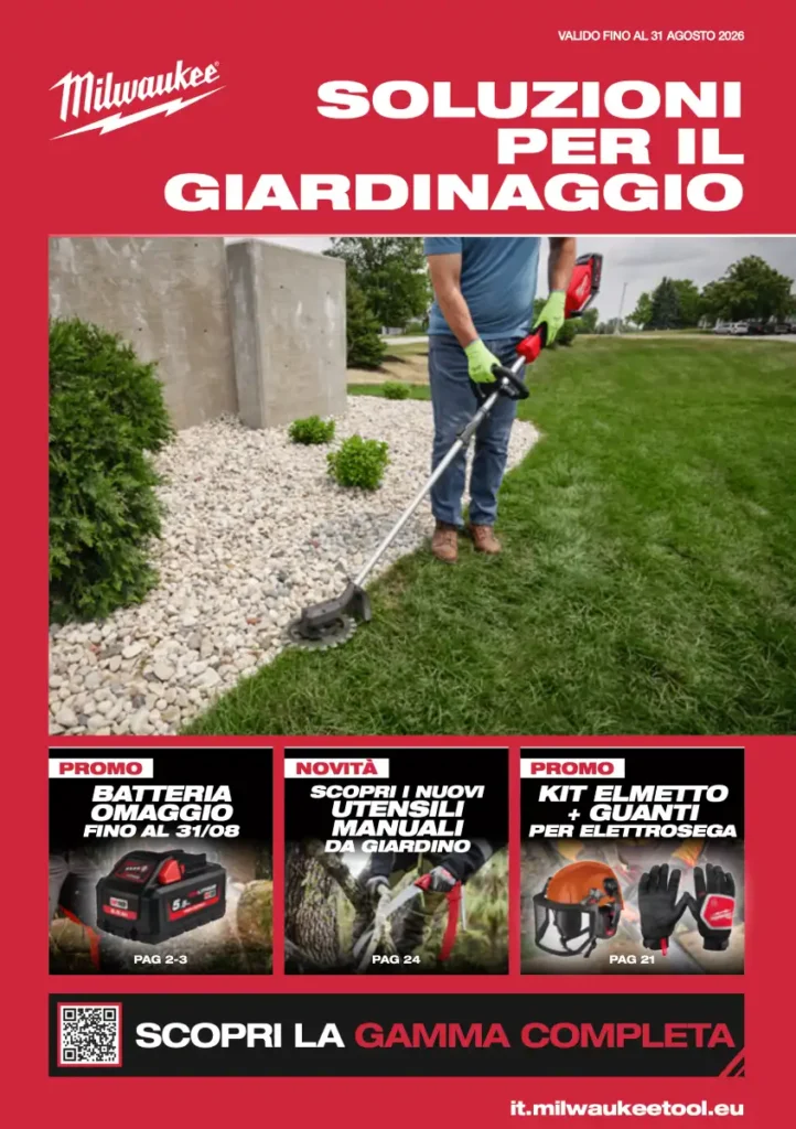 Offerte milwaukee giardinaggio in pdf