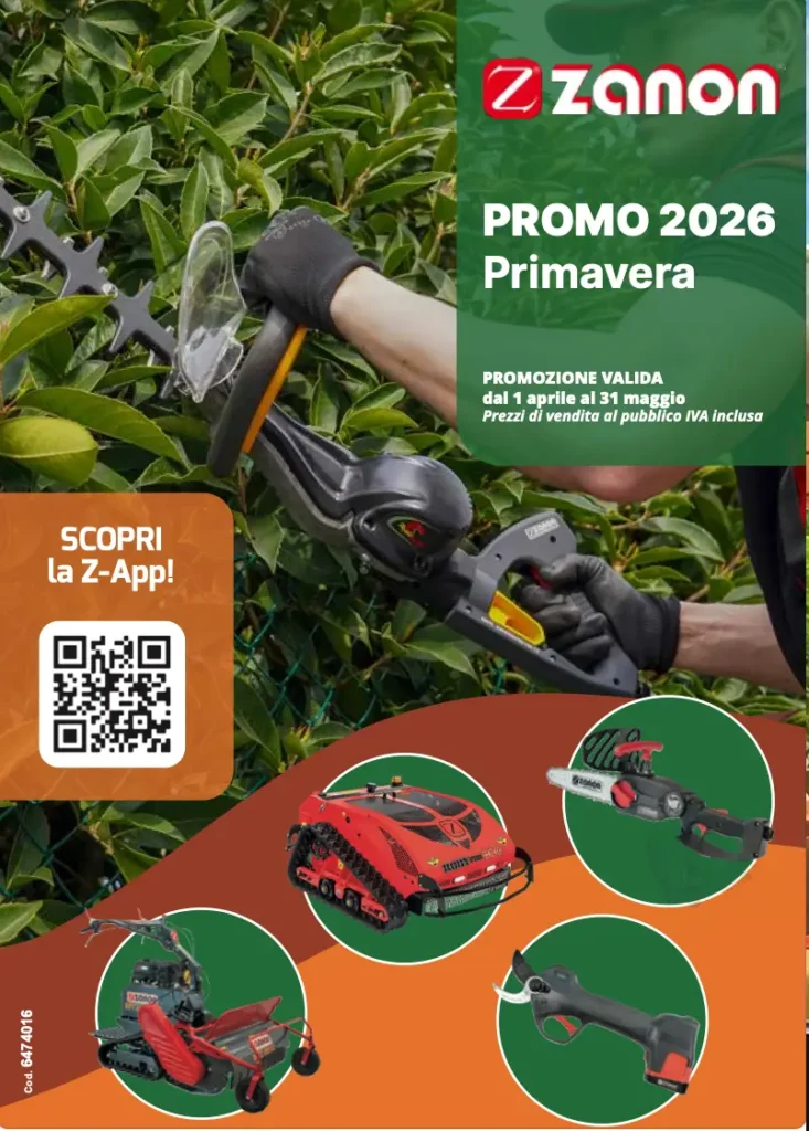 copertina volantino offerte Zanon Primavera 2026